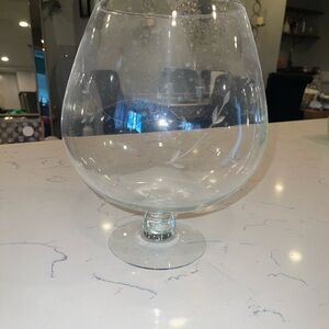 Princess House Clear Glass Vase